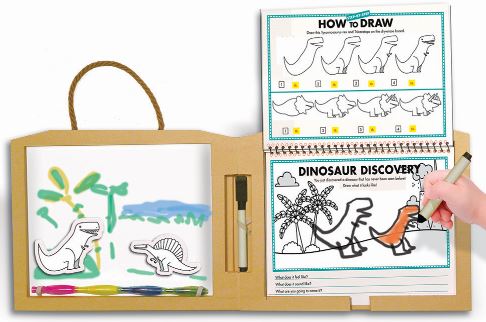 Book Play Draw Create Dino1