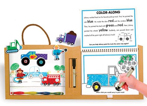 Book Play Draw Create Trucks1