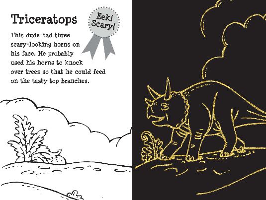 Book Scratch and Sketch Dino Dudes1