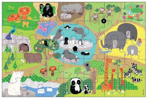 Puzzle At the Zoo1