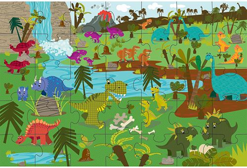 Puzzle Dinosaurs1
