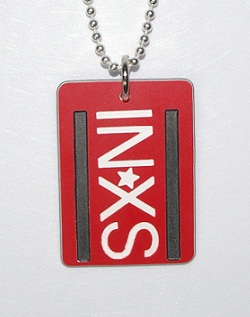 Plastic INXS Pendant