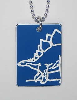 Stegosaurus Pendant