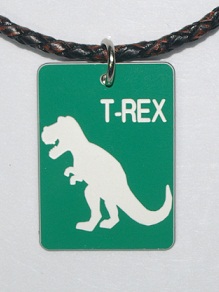 Plastic T. Rex Pendant