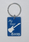 My Dad Rocks Keyring