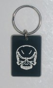 Plastic Skull Keyring